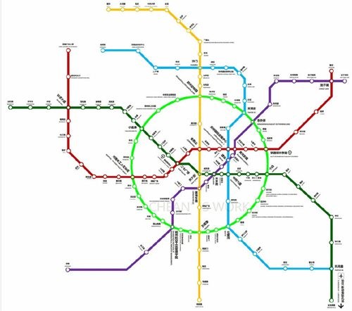 郑州地铁线路图 v2021 最新官方版