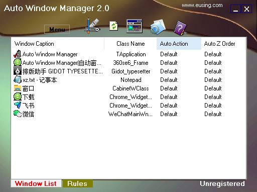 Auto Window Manager(自动窗口管理器)v2.0官方版