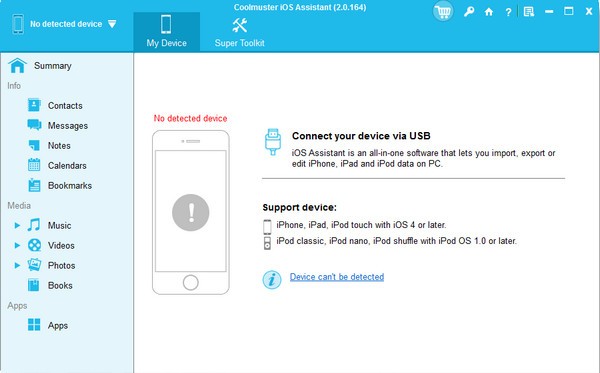 Coolmuster iOS Assistant(iOS管理软件)v3.0.6官方版