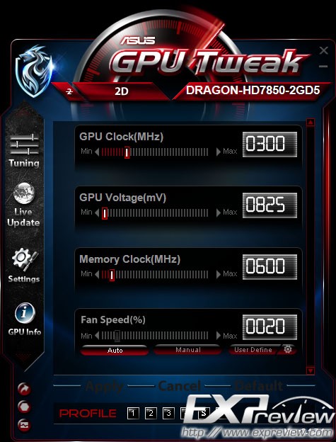 华硕显卡超频软件(ASUS GPU Tweak)v2.3.3.0官方中文版