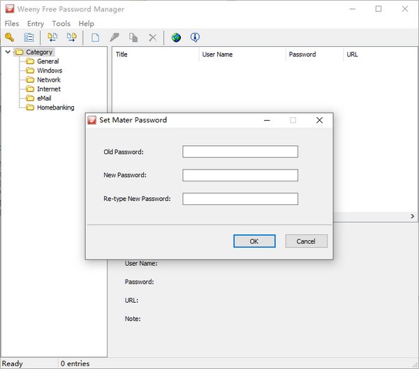 Weeny Free Password Manager(密码管理软件)v1.2官方版
